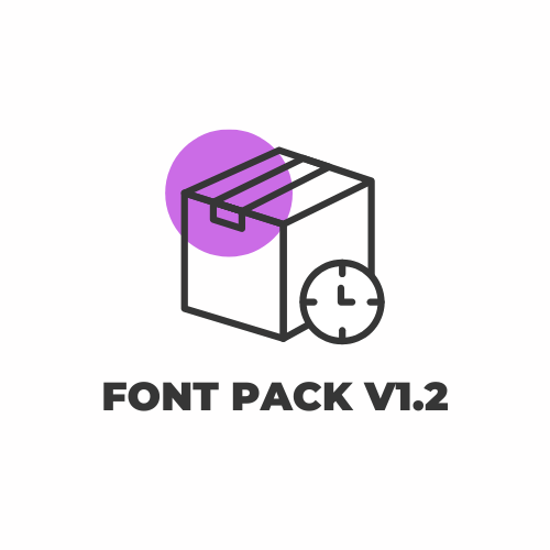 Font Pack 1.2